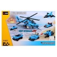 Конструктор блочный &laquo;Боевой вертолёт&raquo;, 727 деталей