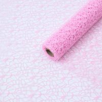 Сетка для цветов "Крошет", розовый, 0,5 х 4,5 м Сетка для цветов "Крошет", розовый, 0,5 х 4,5 м