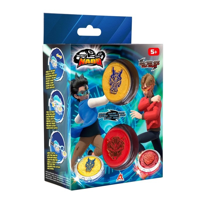 Набор волчков Инфинити Надо &laquo;ЭпикЛончер Dragon&Bear&raquo;, 2 шт