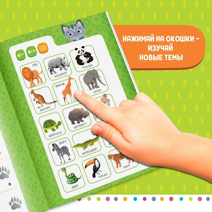 Музыкальная книга &laquo;Играю и учусь&raquo;, с интерактивной ручкой, звук, свет