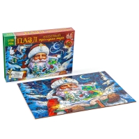 Пазлы фигурные деревянные «Новогодняя сказка» со святящимися деталями, 146 элементов Пазлы фигурные деревянные «Новогодняя сказка» со святящимися деталями, 146 элементов