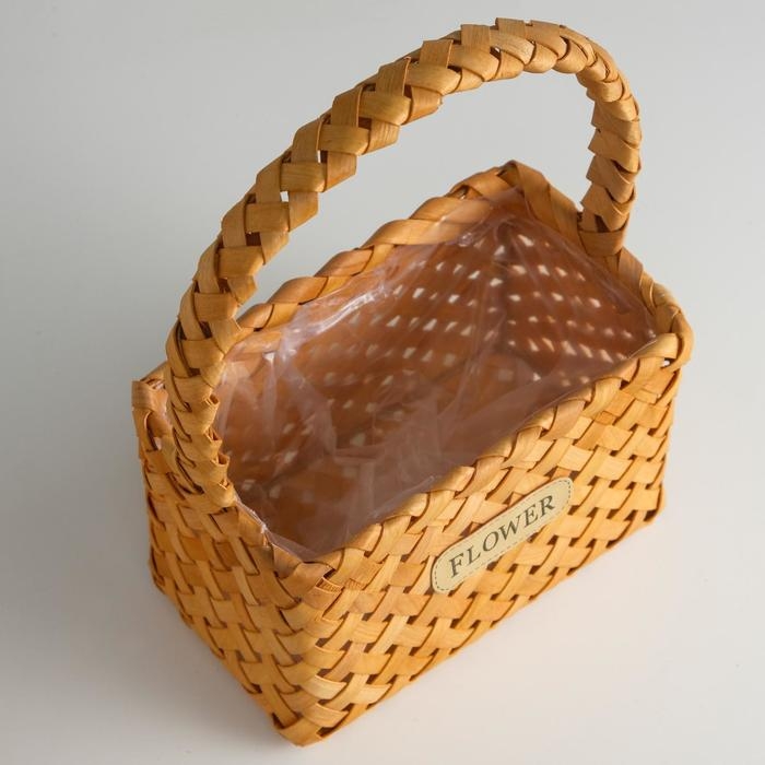 Набор корзин плетеных, секвойя, 23х14,5х13,5/31 см, 20х11,5х13/28 см, 2 шт.