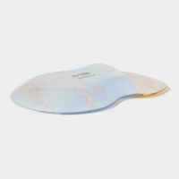 Блюдо стеклянное сервировочное Доляна &laquo;Бант. Зимняя сказка&raquo;, 19&times;14 см