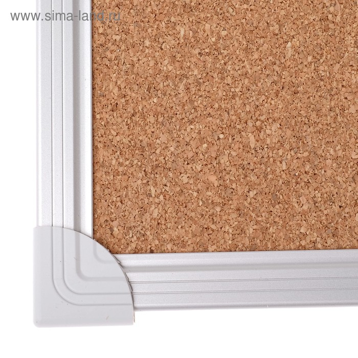 Доска пробковая 100х150 см, Calligrata СТАНДАРТ, в алюминиевой рамке Доска пробковая 100х150 см, Calligrata СТАНДАРТ, в алюминиевой рамке