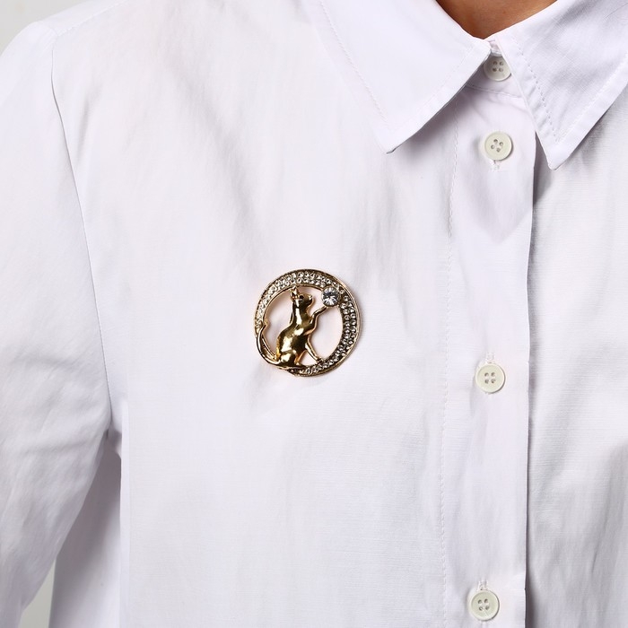 Брошь «For you», 3.4 х 3.3 см Брошь «For you», 3.4 х 3.3 см