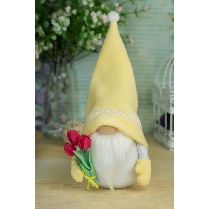 Набор для изготовления игрушки «Весенний гном», высота — 17 см Набор для изготовления игрушки «Весенний гном», высота — 17 см