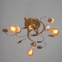 Люстра "Эбби" бп 3х40Вт Е27 Золото МОДЕЛЬ: 2612374 Люстра "Эбби" бп 3х40Вт Е27 Золото МОДЕЛЬ: 2612374