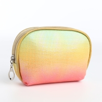 Набор косметичек 3 в 1 на молнии, цвет коралловый Набор косметичек 3 в 1 на молнии, цвет коралловый