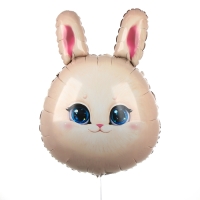 Воздушный шар фольгированный 31" &laquo;Зайка&raquo;, набор 3 шт.