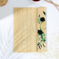 Циновка Макису для приготовления суши и роллов/коврик бамбуковый &laquo;Панда&raquo;, 22 х 24 см