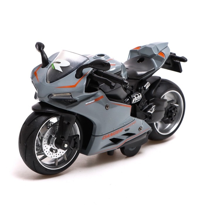 Мотоцикл металлический &laquo;СпортБайк&raquo;, масштаб 1:12, МИКС