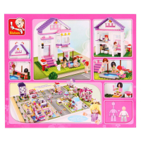 Конструктор &laquo;Розовая мечта: вилла с бассейном&raquo;, 291 деталь