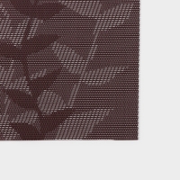 Салфетка сервировочная на стол Доляна &laquo;Росток&raquo;, 45&times;30 см, цвет серый