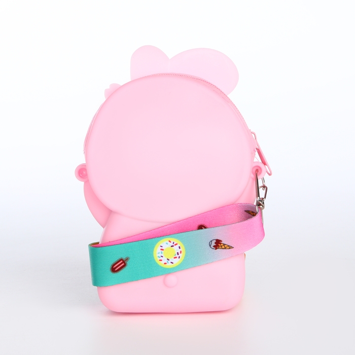 Сумка детская для девочки на молнии «Выбражулька», pop it, цвет розовый Сумка детская для девочки на молнии «Выбражулька», pop it, цвет розовый