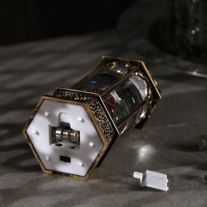 Светодиодная фигура «Дед Мороз в ротонде» 6.3 × 14 × 6.3 см, пластик, блёстки, батарейки AG13х3 (в комплекте), свечение тёплое белое Светодиодная фигура «Дед Мороз в ротонде» 6.3 × 14 × 6.3 см, пластик, блёстки, батарейки AG13х3 (в комплекте), свечение тёплое белое