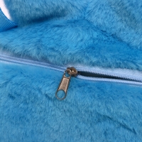 Мягкая игрушка-сумка &laquo;Зайчик&raquo;, цвет голубой