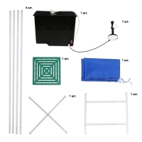 Душ дачный, 80 × 80 × 250 см, тент, бак пластиковый, 55 л, с ЭВН Душ дачный, 80 × 80 × 250 см, тент, бак пластиковый, 55 л, с ЭВН