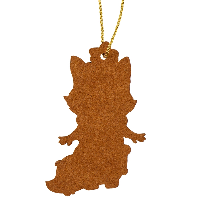 Ёлочная деревянная подвеска &laquo;Новый год! Лисичка&raquo;