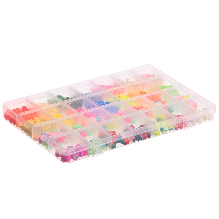 Набор для творчества «Создай своё украшение», бусинки, 24 вида Набор для творчества «Создай своё украшение», бусинки, 24 вида