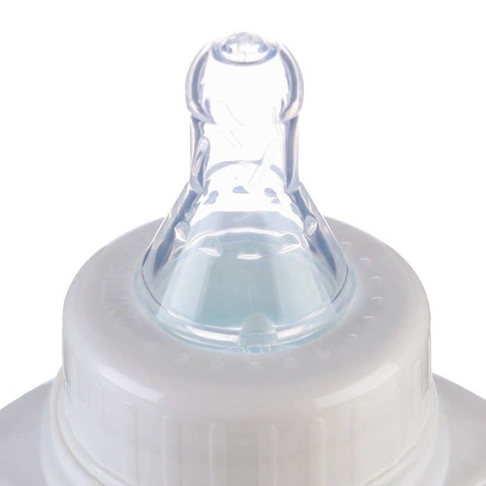 Бутылочка для кормления подарочная &laquo;Молочный коктейль&raquo;, классическое горло, 250 мл., от 0 мес., с соской, с ручками