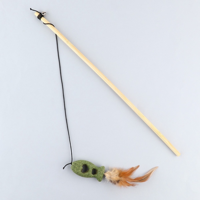 Дразнилка для кошки с кошачьей мятой &laquo;Рыбка&raquo;