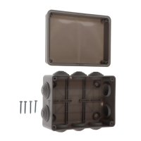 Коробка распределительная Luazon Lighting, 150х110х70 мм, IP54, для открытой установки Коробка распределительная Luazon Lighting, 150х110х70 мм, IP54, для открытой установки