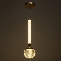 Светильник BayerLux "Ней" LED 17Вт серебро 10,5х10,5х45-130 см Светильник BayerLux "Ней" LED 17Вт серебро 10,5х10,5х45-130 см