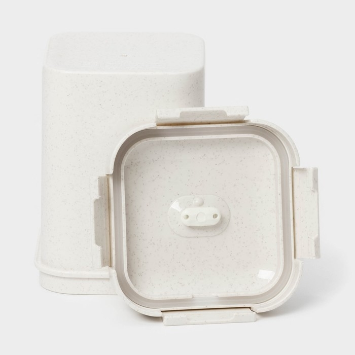 Ланч - бокс супница &laquo;Юниверс&raquo;, 550 мл, 9&times;9&times;11,9 см, цвет бежевый