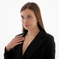 Портупея &laquo;Крестики&raquo; 4 нити, цвет золото