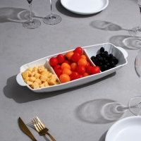 Блюдо &laquo;Восход солнца&raquo;, 1.4 л, фарфор, Иран