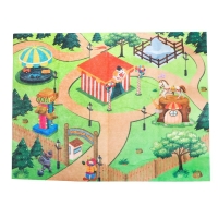 Набор животных &laquo;Зоопарк&raquo;, с ковром