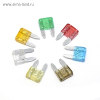 Флажковые предохранители Goodyear &laquo;мини&raquo; 10 шт + экстрактор, 5 А - 30 А