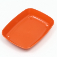 Туалет округлый без сетки 33,5 х 25 х 6 см, коричневый