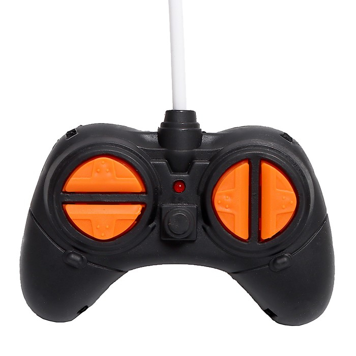 Джип радиоуправляемый &laquo;Граффити&raquo;, работает от батареек, цвет оранжевый