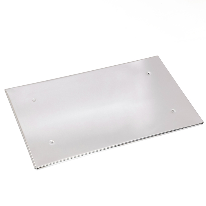 Экран защитный зеркальная нержавейка 1,0х0,6м Экран защитный зеркальная нержавейка 1,0х0,6м