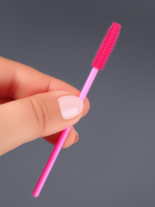 Щёточки для бровей и ресниц, силиконовые, набор - 50 шт, 10,5 см, цвет розовый Щёточки для бровей и ресниц, силиконовые, набор - 50 шт, 10,5 см, цвет розовый