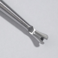 Шабер-триммер, двусторонний, 11,8 см, цвет серебристый Шабер-триммер, двусторонний, 11,8 см, цвет серебристый