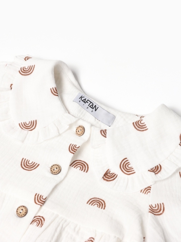 Пижама детская (рубашка и брюки) KAFTAN "Радуга" р.36 (134-140 см)