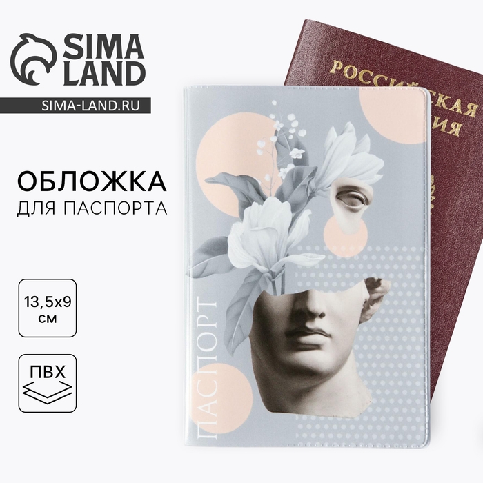 Обложка на паспорт &laquo;Античность&raquo;, ПВХ