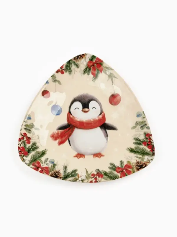 Тарелка &laquo;Пингвин&raquo;, 18 х 18 см
