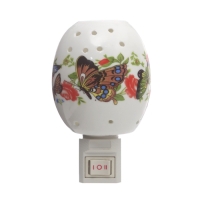 Светильник "Бабочка" 1х7Вт Е11 белый 7,5х7,5х12см Светильник "Бабочка" 1х7Вт Е11 белый 7,5х7,5х12см