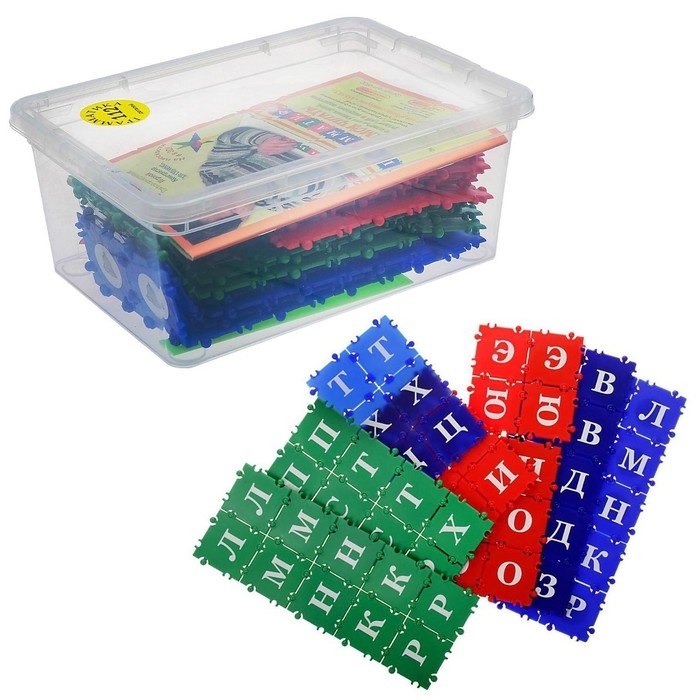 Конструктор «ТИКО Грамматика», 112 деталей, цвета МИКС Конструктор «ТИКО Грамматика», 112 деталей, цвета МИКС