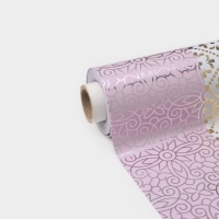 Клеёнка на стол Доляна &laquo;Нежность&raquo;, на нетканой основе, ширина 137 см, толщина 0,2 мм, рулон 20 м