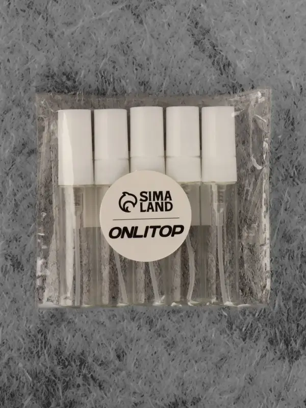 Флакон для парфюма, с распылителем, 5 мл, фасовка &ndash; 5 шт., белый