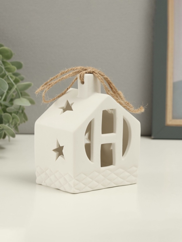 Фигура с подсветкой "Домик" 8,5х8,5х11см