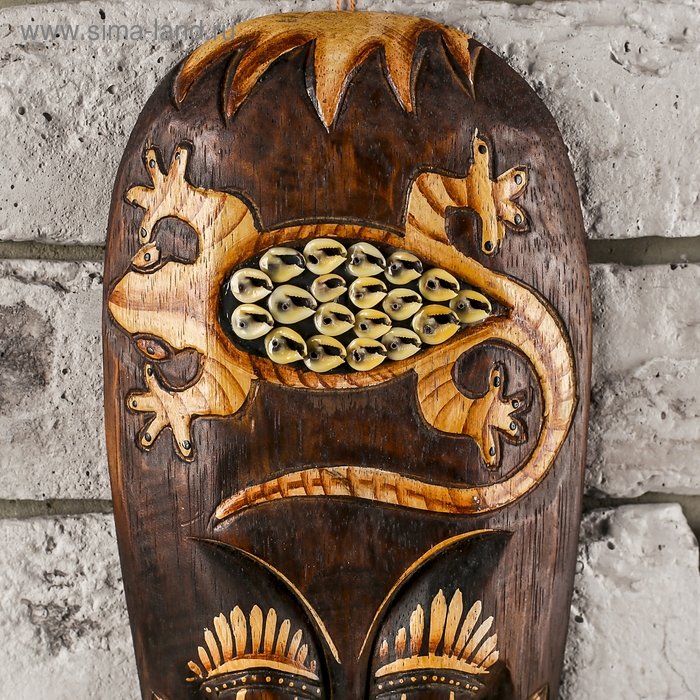 Маска дерево "Абориген" 32х14х2,5 см