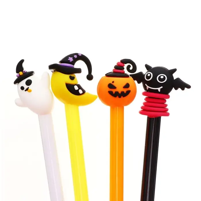 Ручка - прикол гелевая Calligrata &laquo;Хэллоуин&raquo;, МИКС