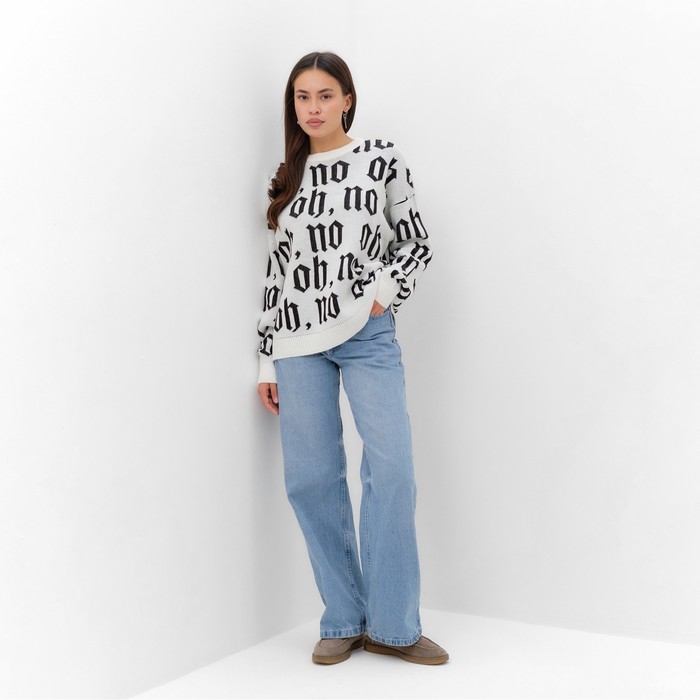 Джемпер женский MIST, р. 44-46, белый Джемпер женский MIST, р. 44-46, белый