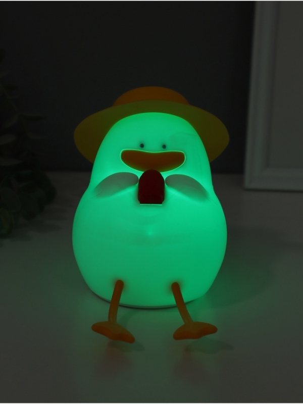 Ночник антистресс "Утка в отпуске" 2Вт LED RGB USB 10х8,5х14,5см