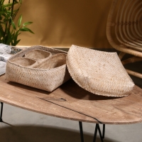 Набор плетеных корзин "Энди" 28.5х28.5х18.5 см